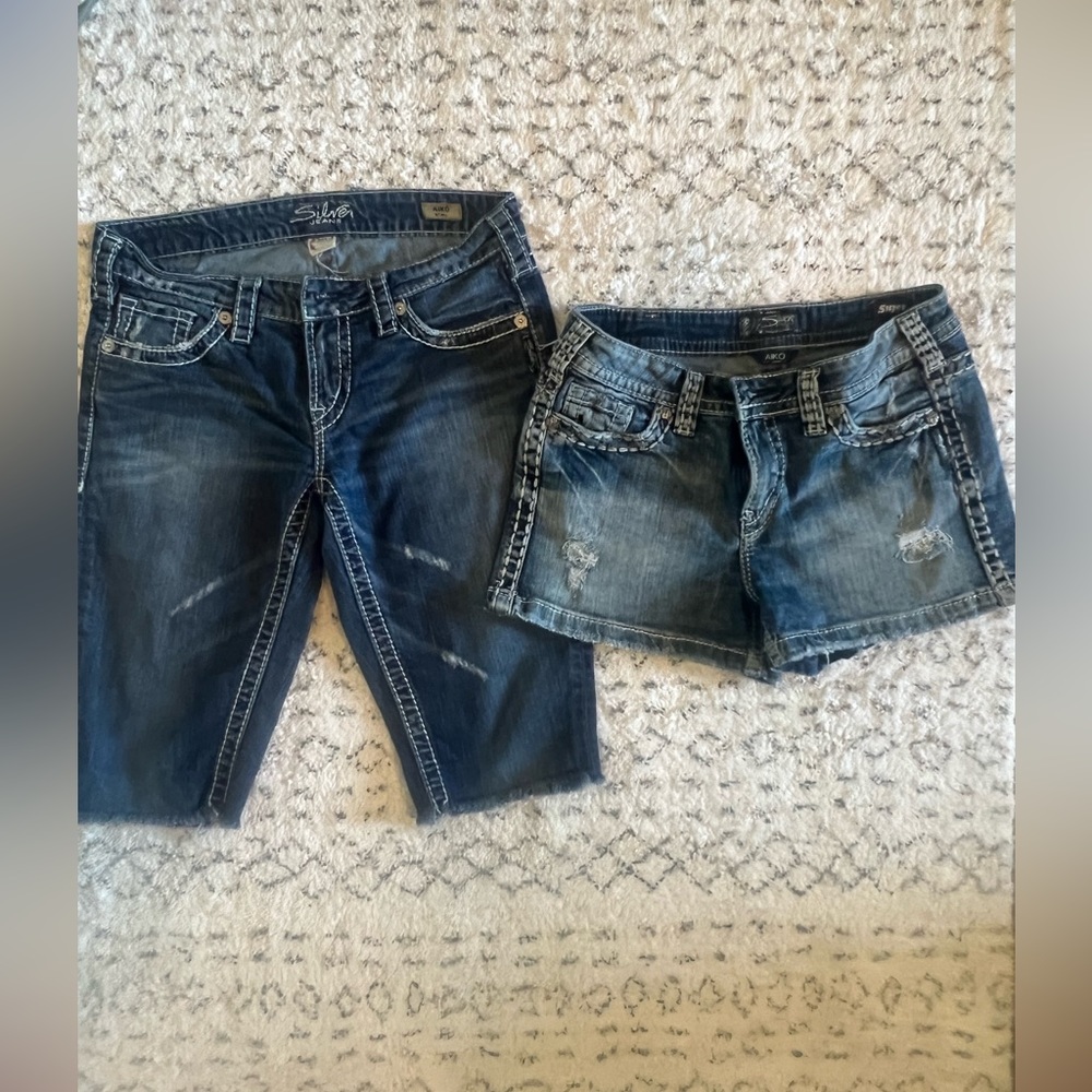 SILVER shorts